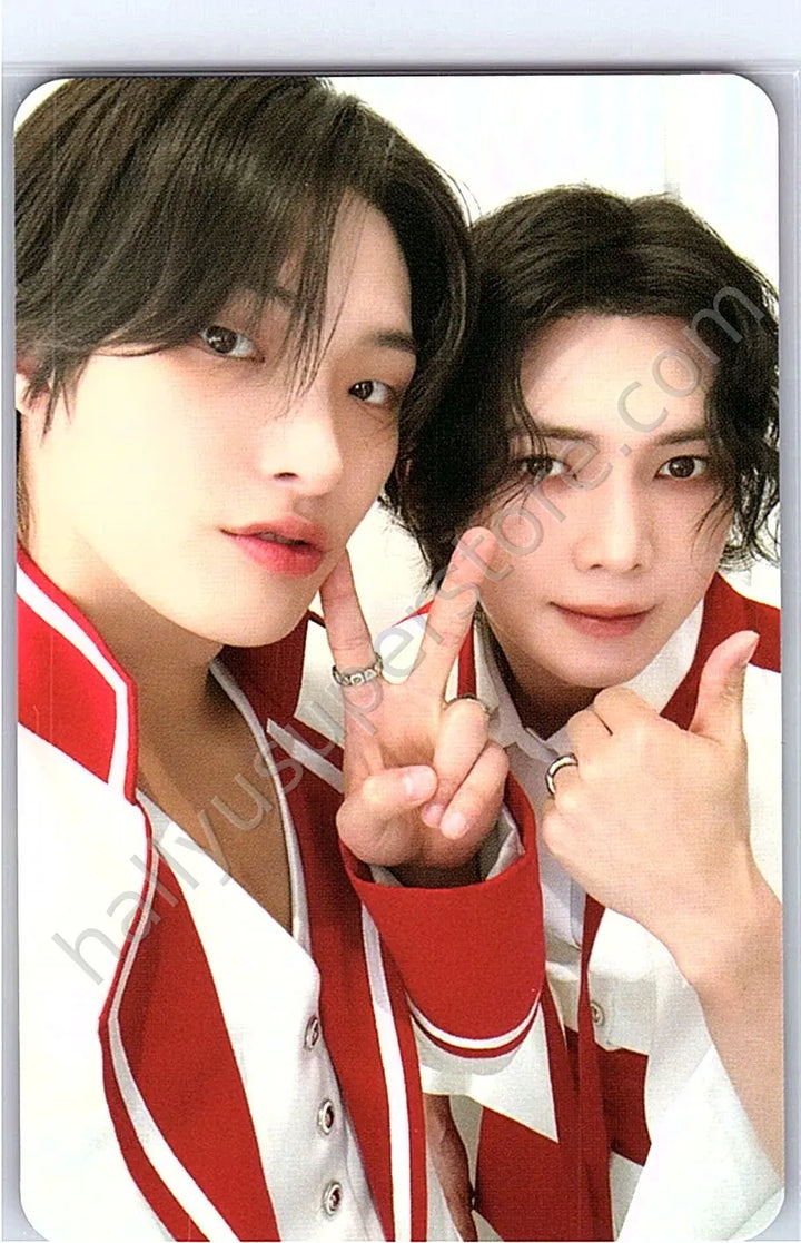 ATEEZ - Unit - ANITEEZ IN THE CALLING A version trading card version 6
