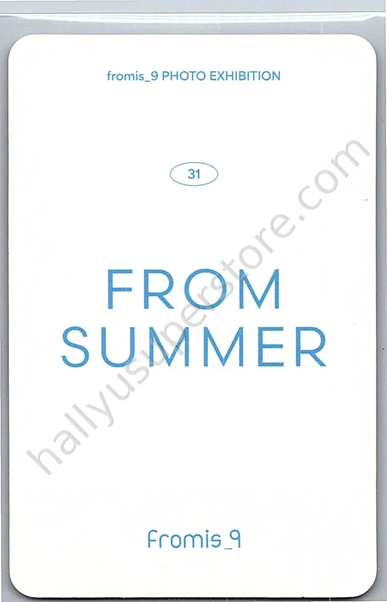 fromis_9 - Nagyung - fromis_9 - Nagyung - 2024 PHOTOBOOK <FROM SUMMER> Other trading card photo exhibit