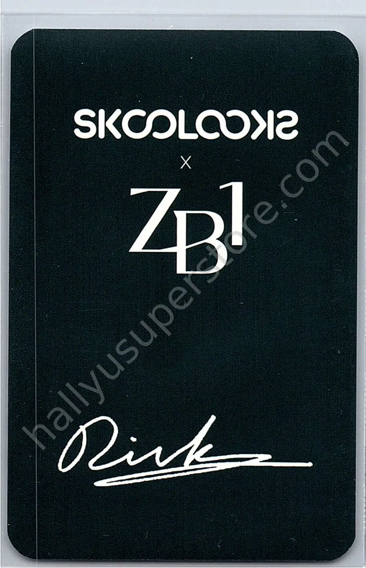 ZEROBASEONE - Ricky - ZB1 x Skoolooks brand collaboration round 2