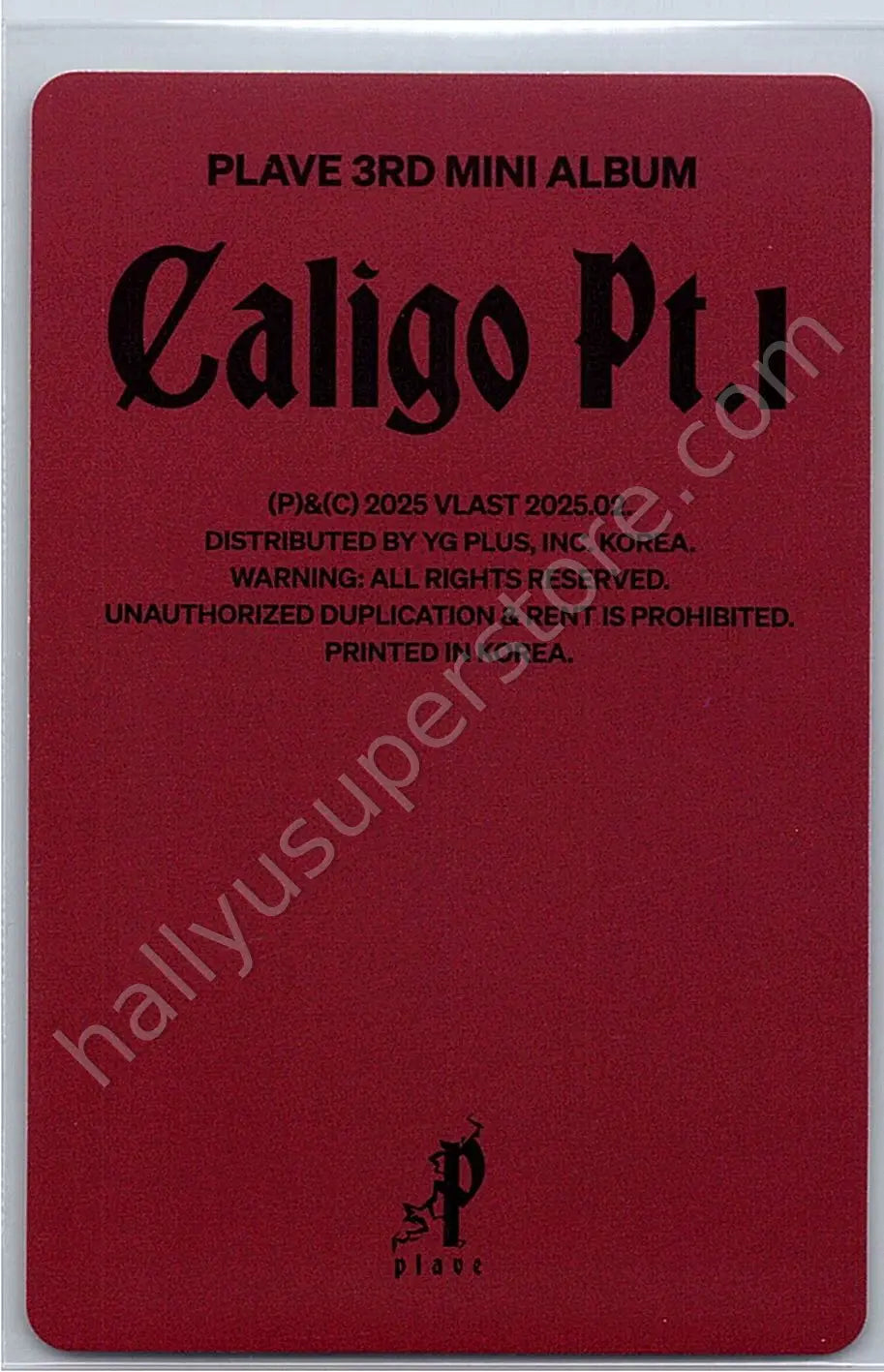 PLAVE - Unit - Caligo Pt.1 Vanguard Ver.