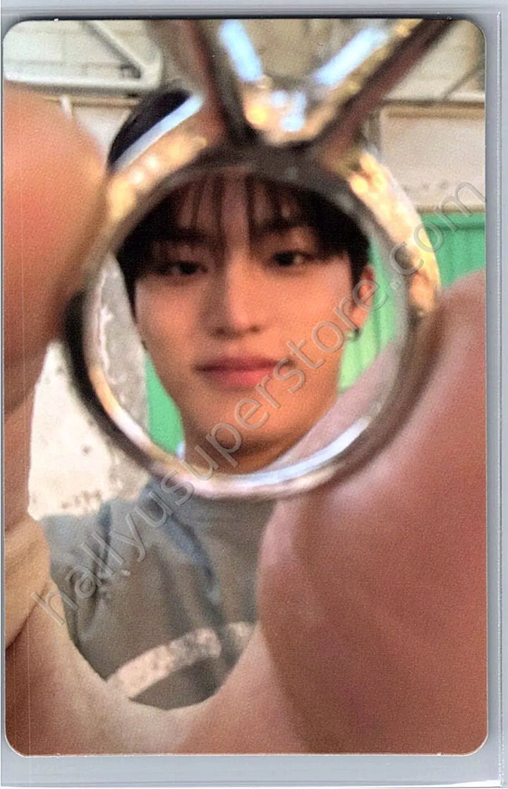 TREASURE - Park Jeongwoo - Pleasure album photocard green version photocard set