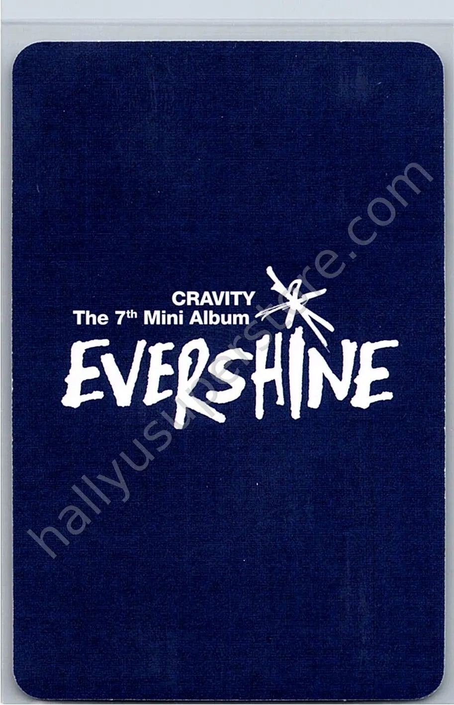CRAVITY - Hyeongjun - EVERSHINE album photocard Nightfall version