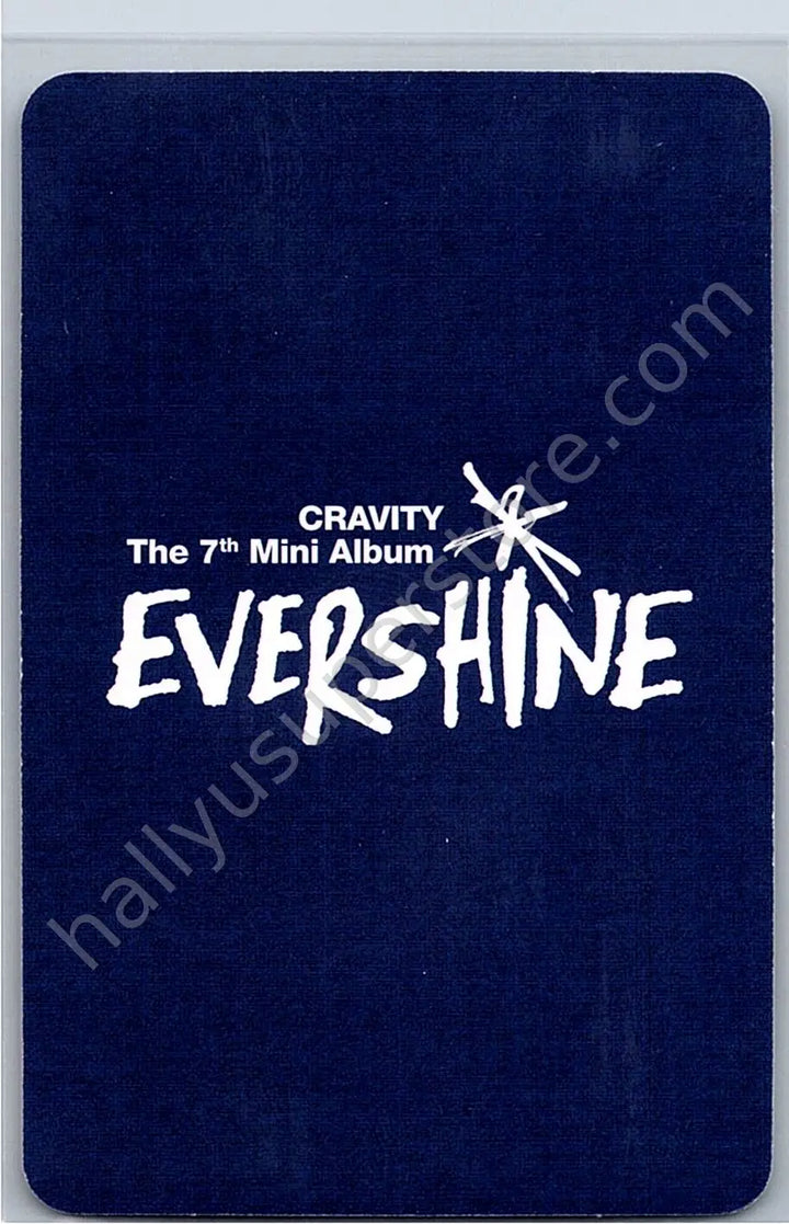 CRAVITY - Hyeongjun - EVERSHINE album photocard Nightfall version