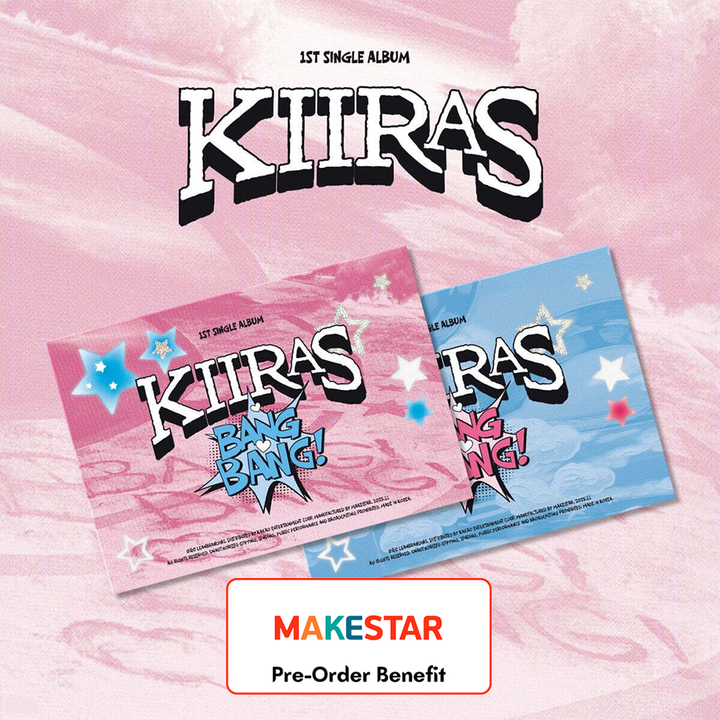 **[Pre-Order] KIIRAS - 1st Single ALBUM [BANG BANG!] + Pre-Order Benefit (POCAALBUM ver.)