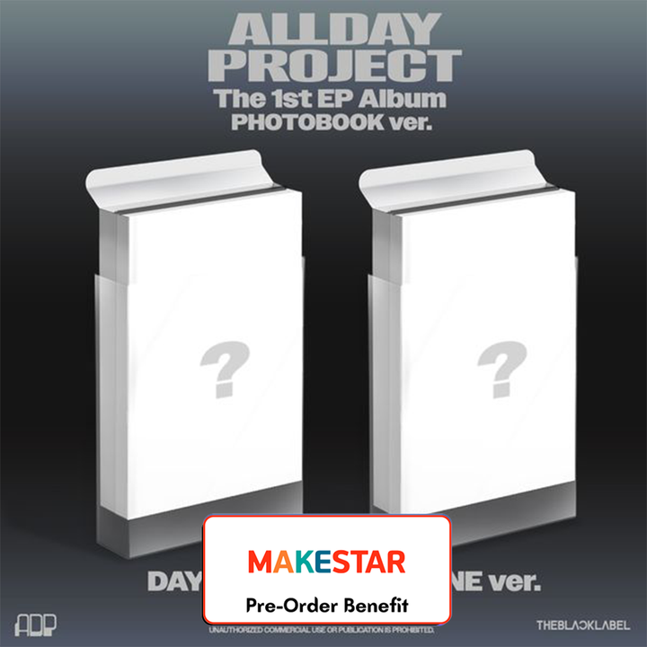 ** [Pre-Order] ALLDAY PROJECT - 1st EP Album 'ALLDAY PROJECT' PHOTOBOOK ver. + Pre-Order Benefit (Choose version) [Random,Set]