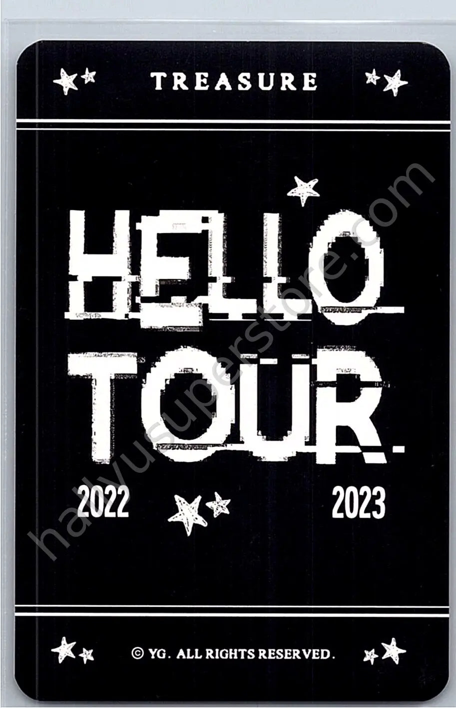TREASURE - Jihoon - TREASURE TOUR [HELLO] TREASURE ACRYLIC PHOTO CARD HOLDER