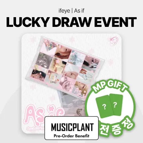 [Pre-Order] ifeye- 3rd EP [As if] (Photobook – Hazy ver. / Daisy ver.) + MusicPlant LuckyDraw Event