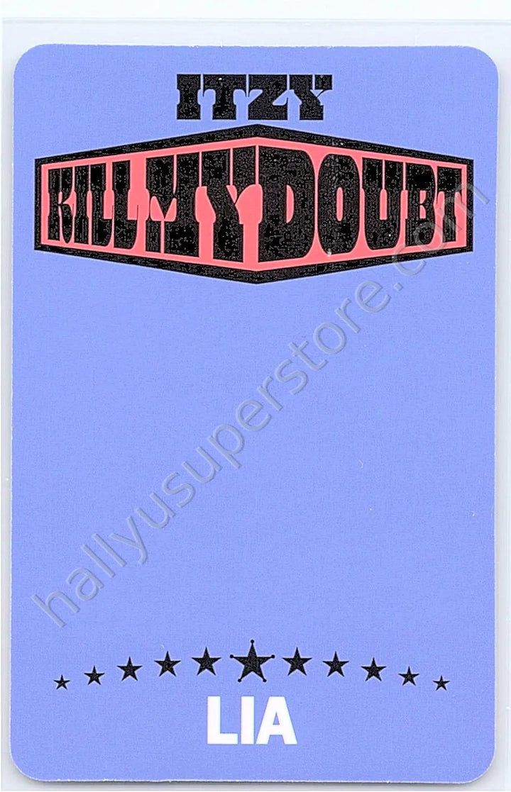 ITZY - Lia - KILL MY DOUBT album photocard standard version