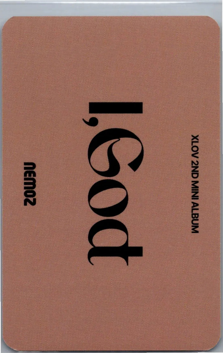XLOV "I,God" - NEMOZ Lucky Draw Event Photocard [26.07.16]