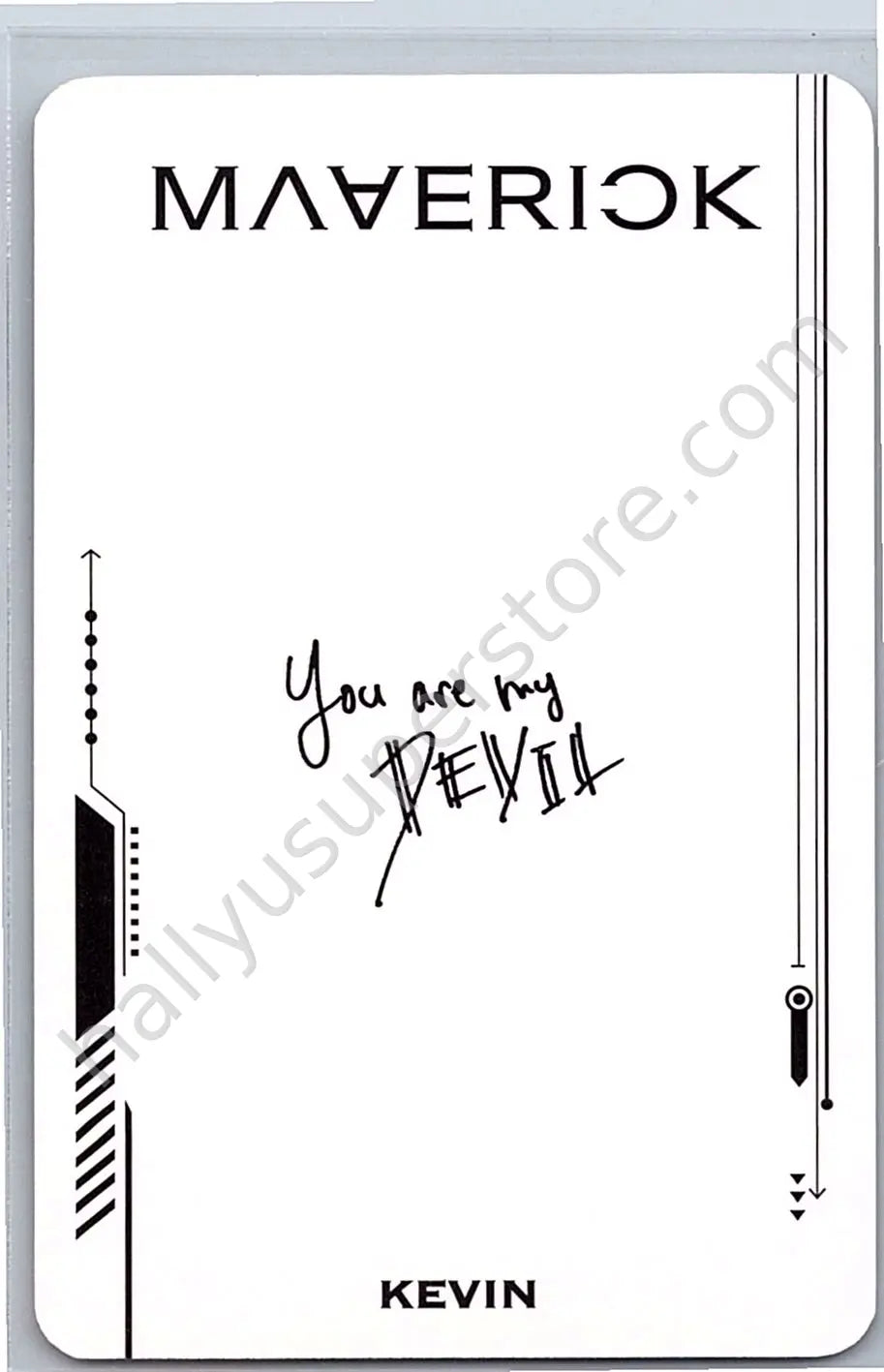 THE BOYZ - Kevin - Maverick album photocard mood version