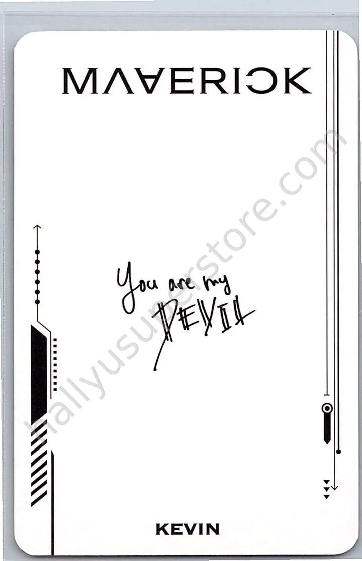THE BOYZ - Kevin - Maverick album photocard mood version
