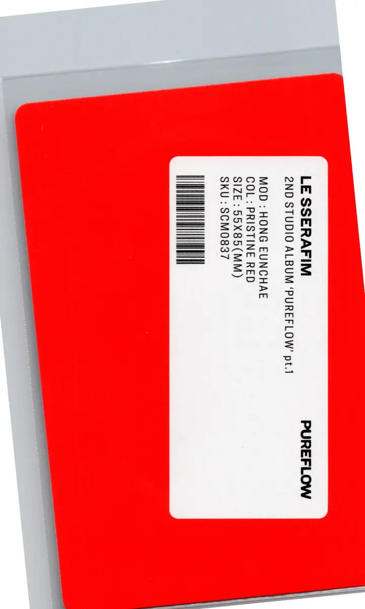 LE SSERAFIM "PUREFLOW" - Official Photocard (COMPACT Ver.) [26.06.08] (Restocked 6/16)