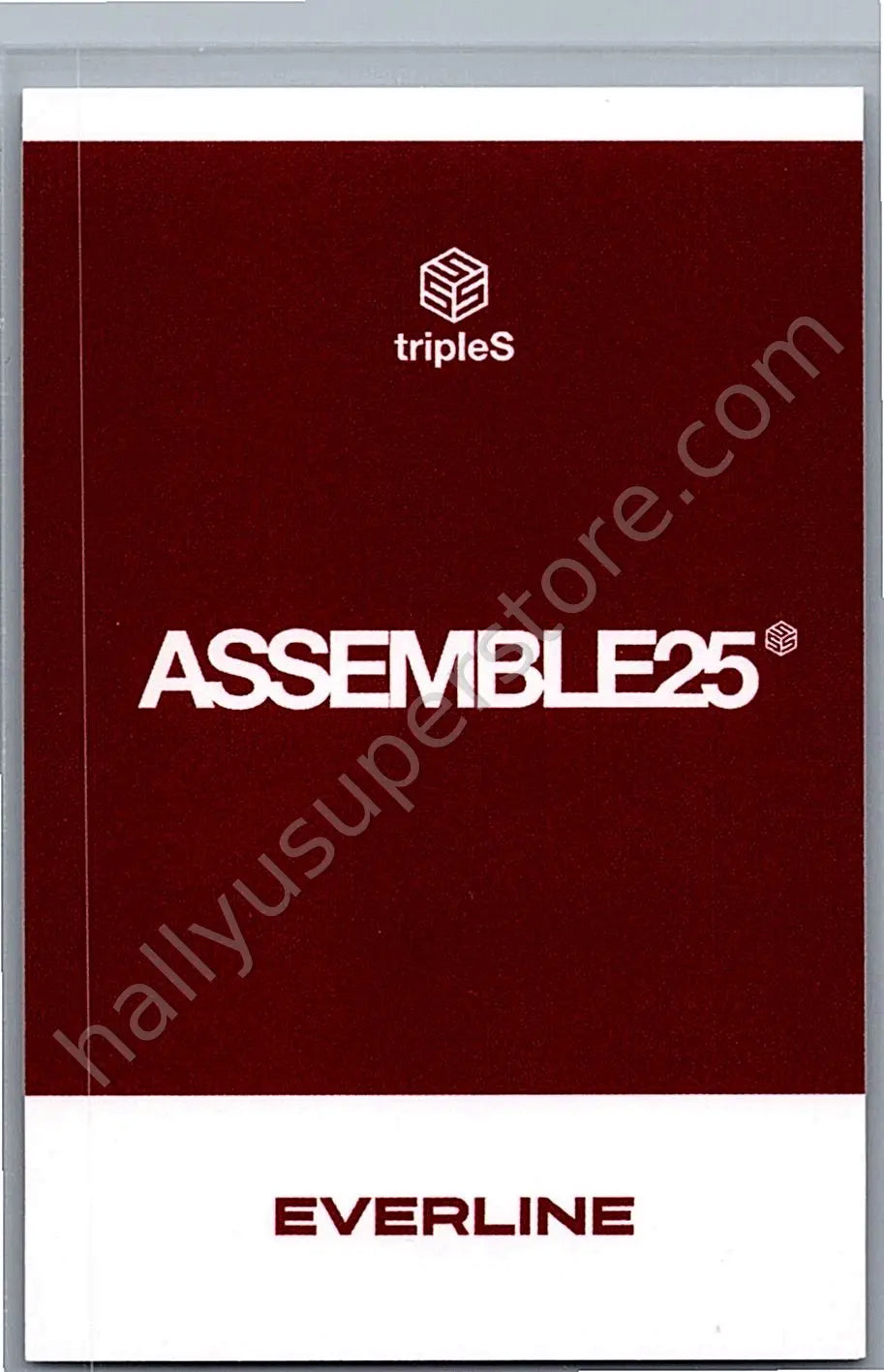 tripleS - Joobin - Assemble25 1:1 everline polaroid round 2 video call (fancall)