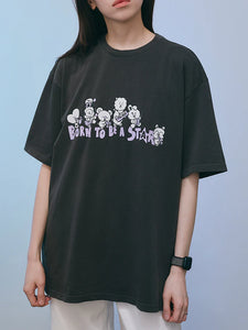 ** BT21 - Band T-shirt (Black)