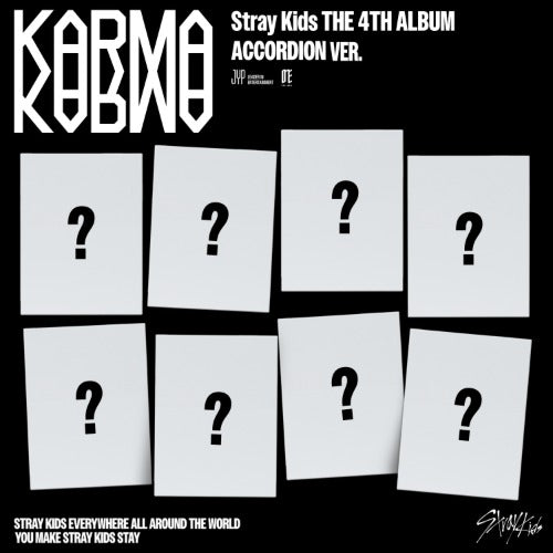 **[Pre-Order] Stray Kids - 4th Album "KARMA" [Version Choose] + Dearmymuse Pre -Order Benefit