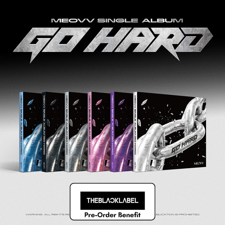 [Pre-Order] MEOVV - Single Album [GO HARD] + Pre-Order Benefit (Choose Version)