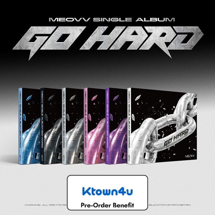 [Pre-Order] MEOVV - Single Album [GO HARD] + Pre-Order Benefit (Choose Version)