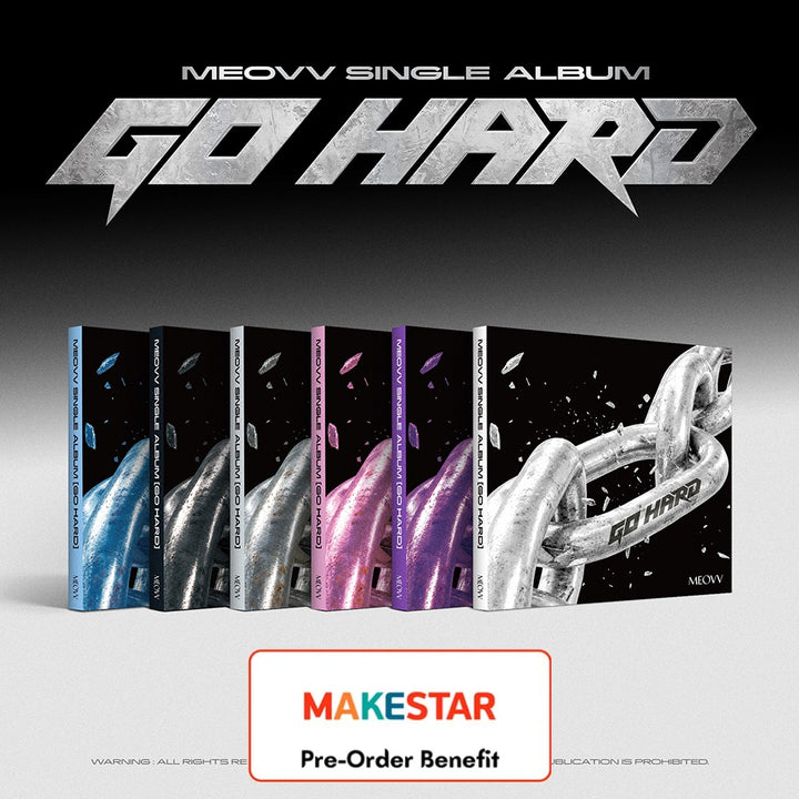 [Pre-Order] MEOVV - Single Album [GO HARD] + Pre-Order Benefit (Choose Version)