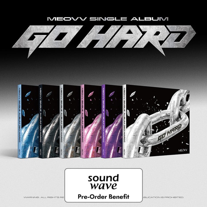 [Pre-Order] MEOVV - Single Album [GO HARD] + Pre-Order Benefit (Choose Version)