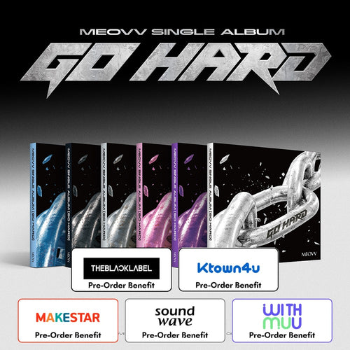 [Pre-Order] MEOVV - Single Album [GO HARD] + Pre-Order Benefit (Choose Version)