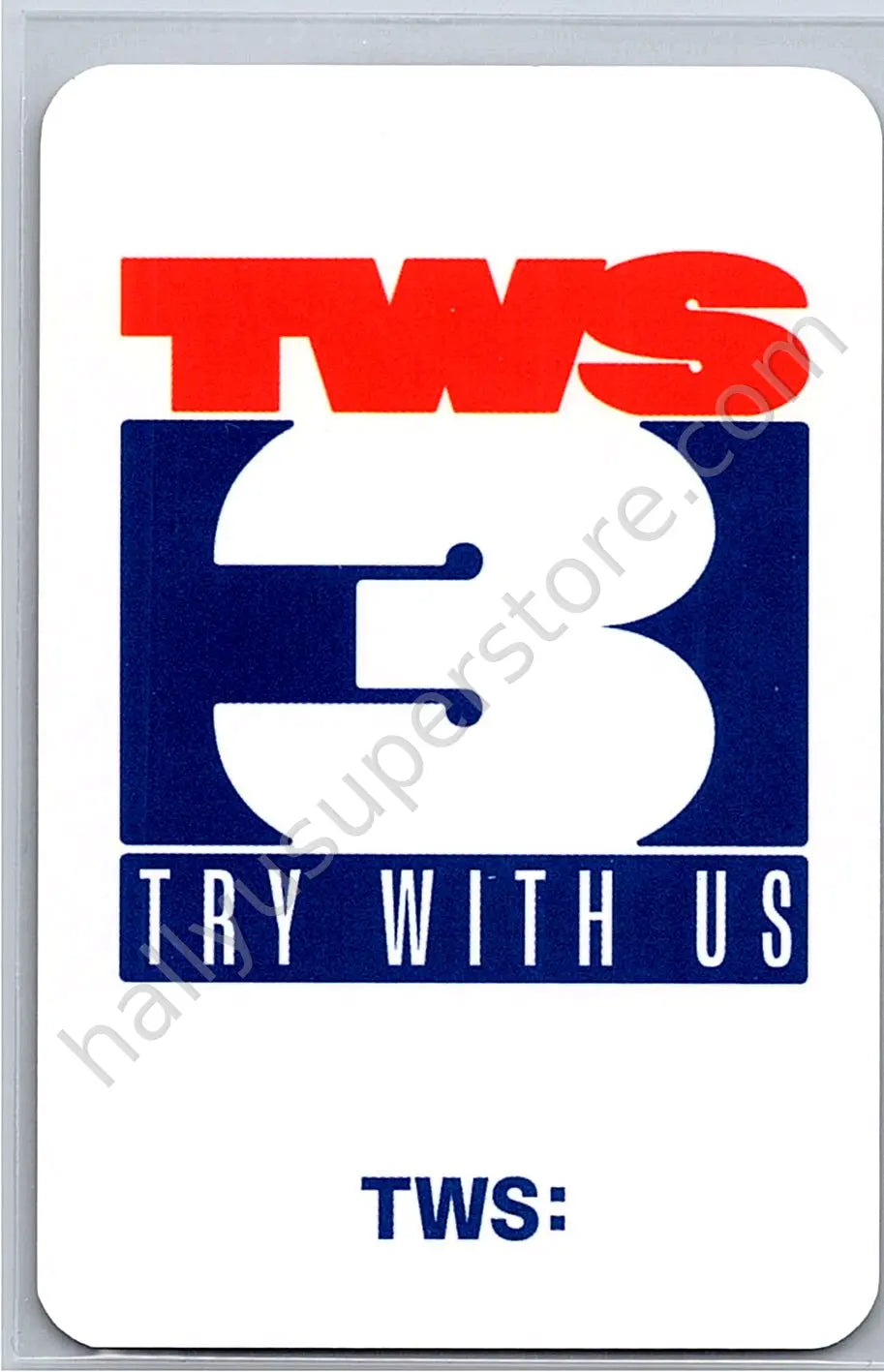 TWS - Youngjae - TRY WITH US joeun music pob (pre-order benefit)