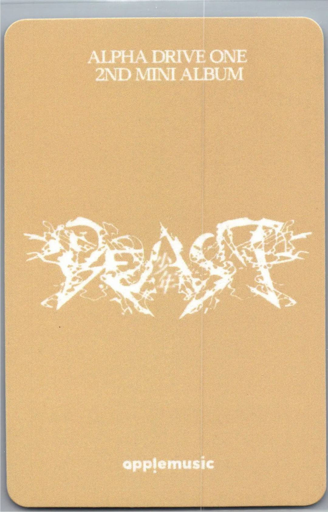 ALPHA DRIVE ONE "UNBREAKABLE : 少年BEAST" - AppleMusic Lucky Draw Event Photocard [26.08.25]