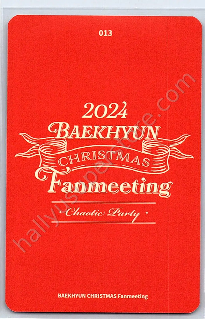 EXO - Baekhyun - 2024 BAEKHYUN Christmas Fanmeet <Chaotic Party>