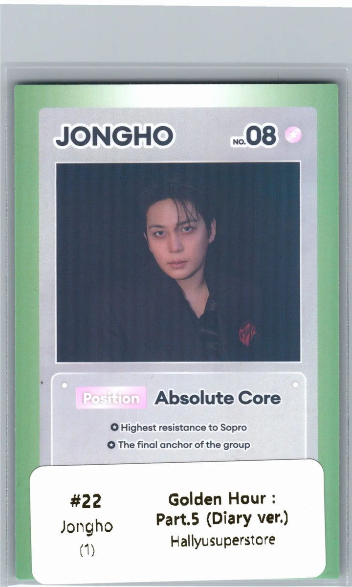 ATEEZ "GOLDEN HOUR : Part.5" - Official Photocard (Diary ver.) [26.06.26]
