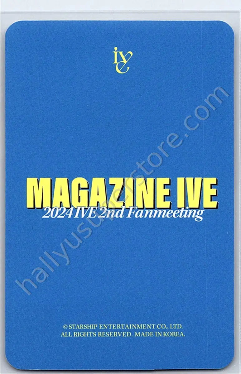 IVE - Unit - IVE - Wonyoung &amp; Gaeul - Magazine IVE: 2nd Fanmeeting  Event