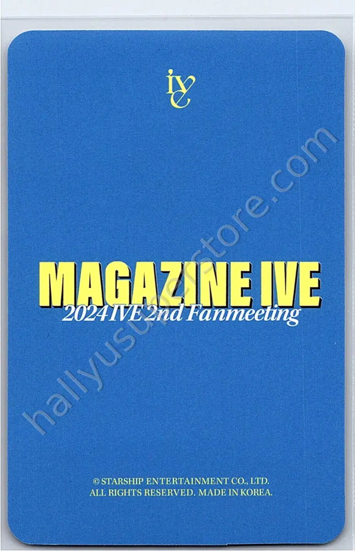 IVE - Unit - IVE - Wonyoung &amp; Gaeul - Magazine IVE: 2nd Fanmeeting  Event