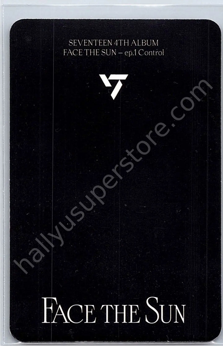 SEVENTEEN - S.Coups - Face the Sun album photocard control version