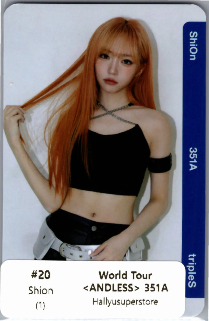tripleS - tripleS World Tour  <ANDLESS > Cream02 Double Class Objekt (Only ANDLESS) (351A) [UNSCANNED] [26.10.12]
