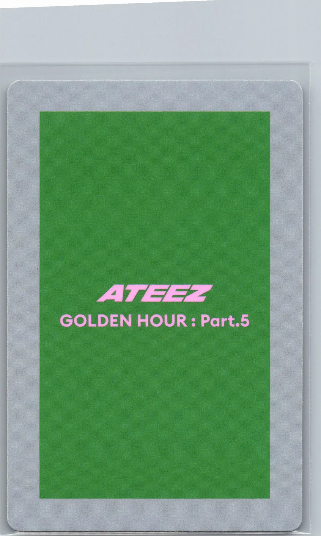 ATEEZ "GOLDEN HOUR : Part.5" - Official Photocard (Diary ver.) [26.06.26]