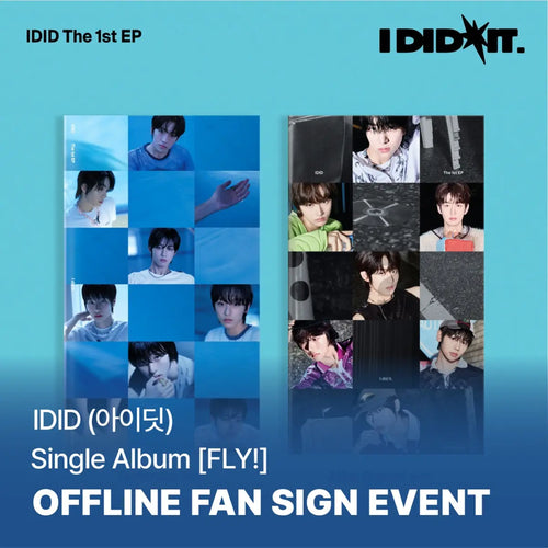 [Hallyu4U - Fansign] (10/31) SoundWave - IDID / [I did it] (Yesterday / After Sunset Ver.) [Offline Fansign Event]