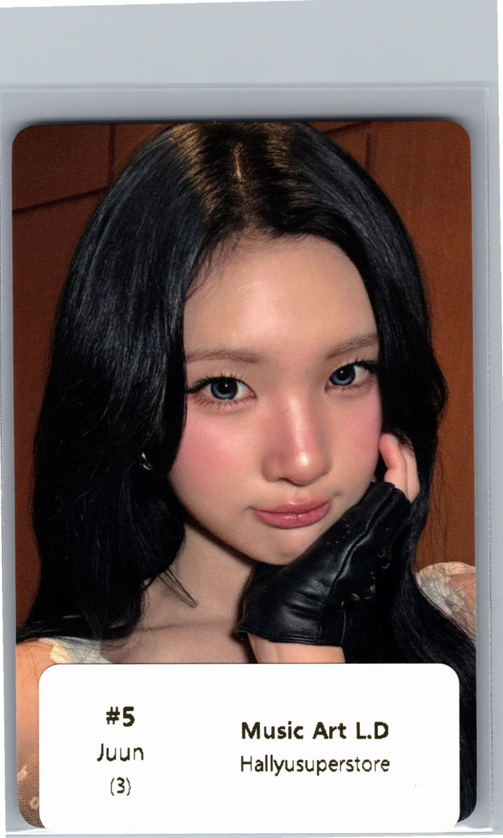Hearts2Hearts "Lemon Tang" - Music Art Lucky Draw Event Photocard [26.07.01]