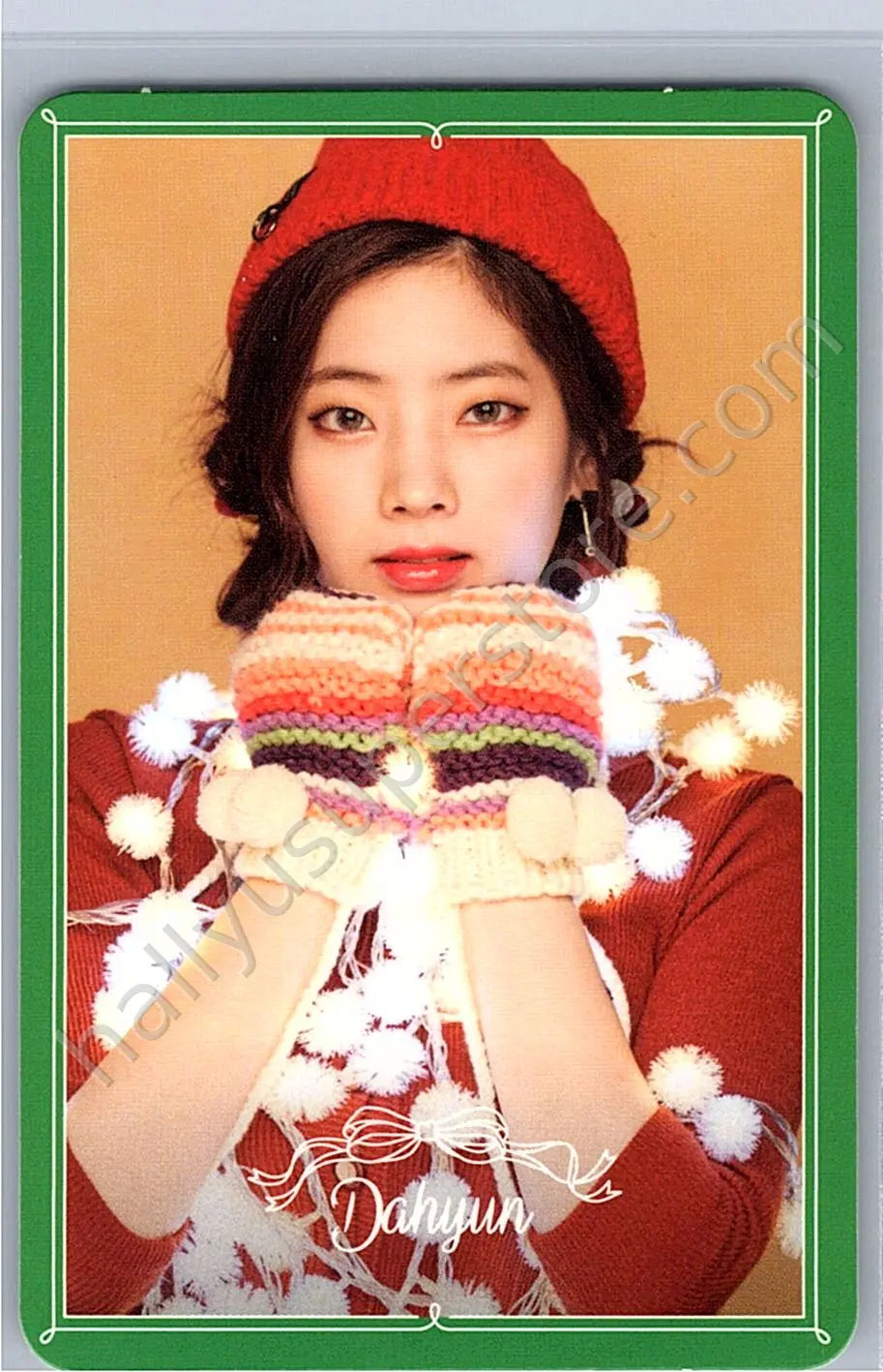TWICE - Dahyun - Merry &amp; Happy album photocard special version