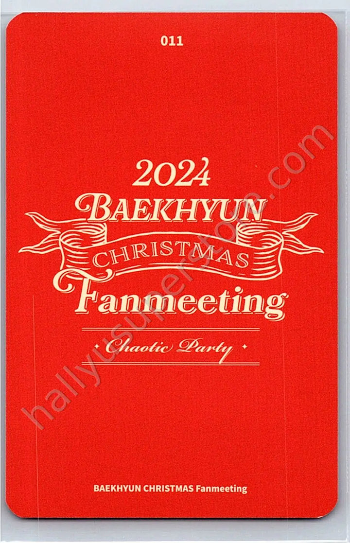 EXO - Baekhyun - 2024 BAEKHYUN Christmas Fanmeet <Chaotic Party>