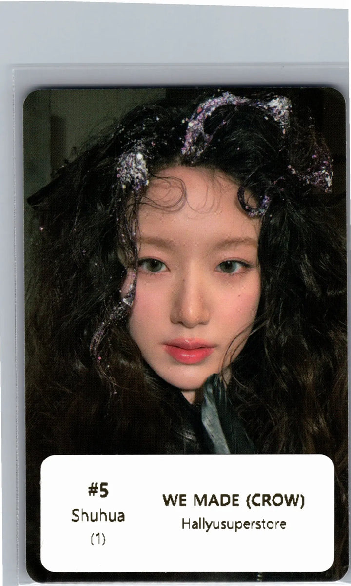 I-DLE "We made" - Official Photocard (Crow Ver.) [26.07.07]