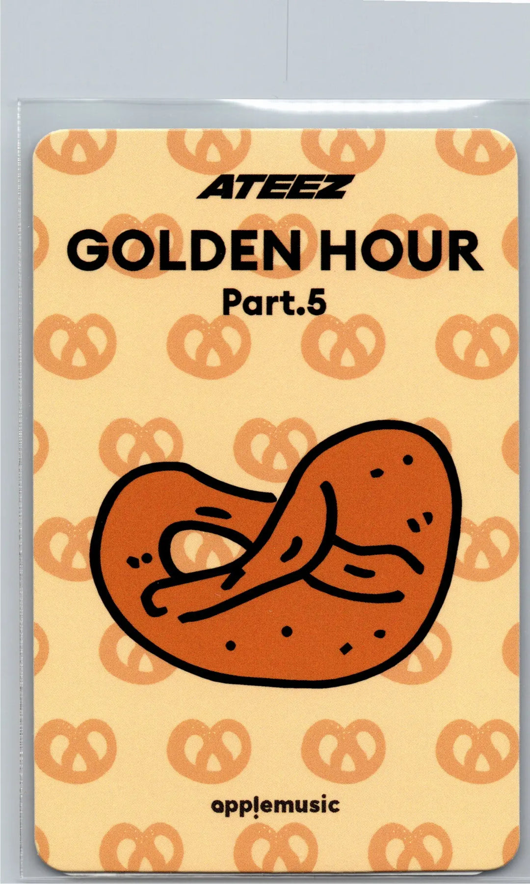 ATEEZ "GOLDEN HOUR : Part.5" - Apple Music Drink Event Photocard [26.06.29]