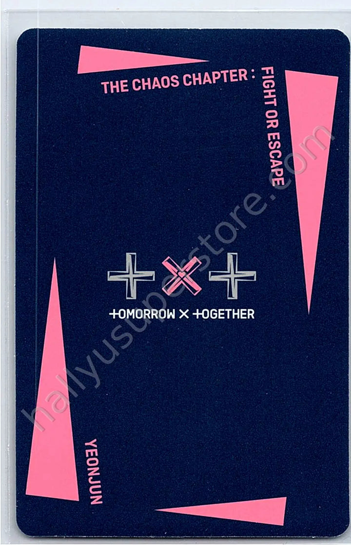 TOMORROW X TOGETHER - Yeonjun - The Chaos Chapter: Fight or Escape album photocard escape together version