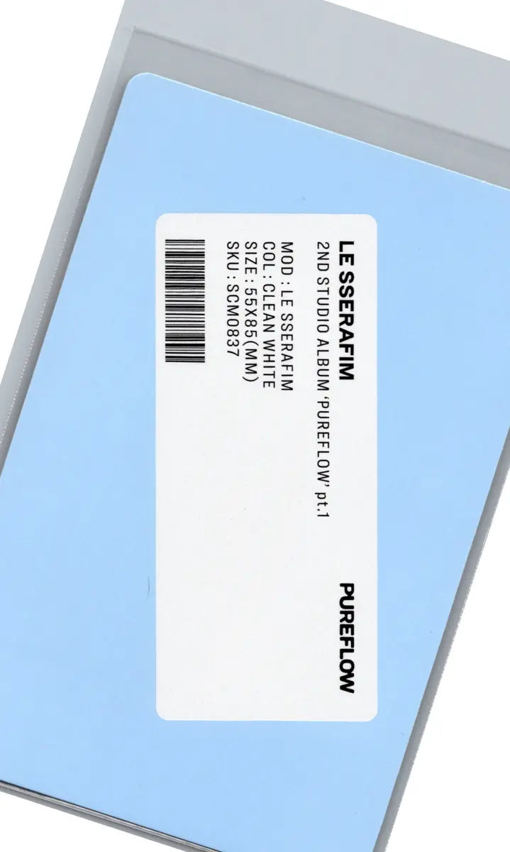 LE SSERAFIM "PUREFLOW" - Official Photocard (COMPACT Ver.) [26.06.08] (Restocked 6/16)