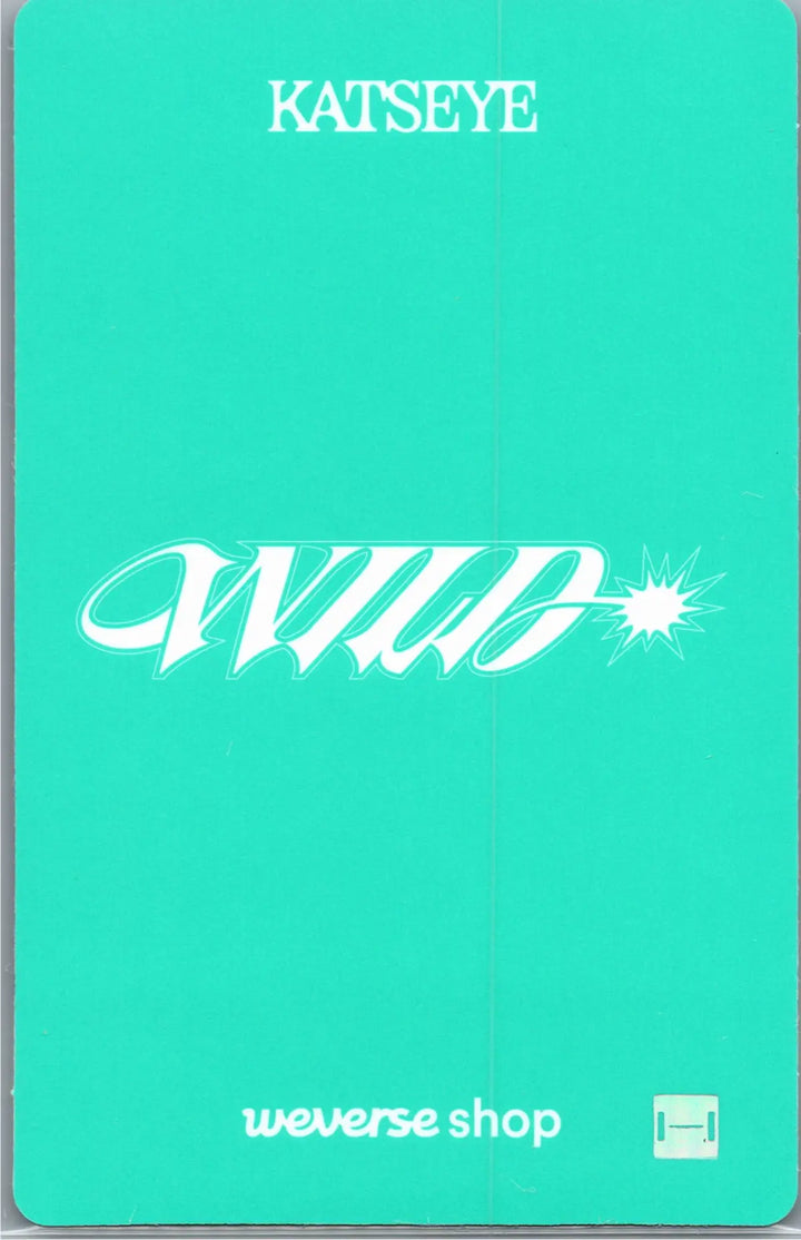 KATSEYE "WILD" - Weverse Shop Lucky Draw Event Photocard [26.08.18]