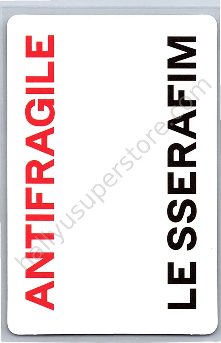 LE SSERAFIM - Unit - ANTIFRAGILE
