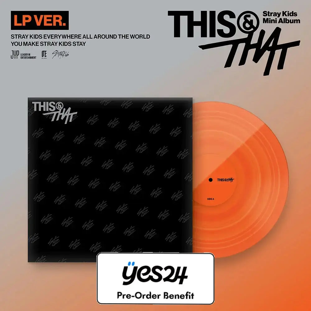 [Pre-Order] Stray Kids - THIS &amp; THAT (LP VER.) + Pre-Order benefit (Choose Version)