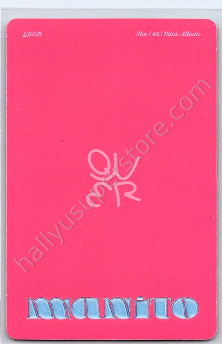 QWER - Magenta - Manito album photocard