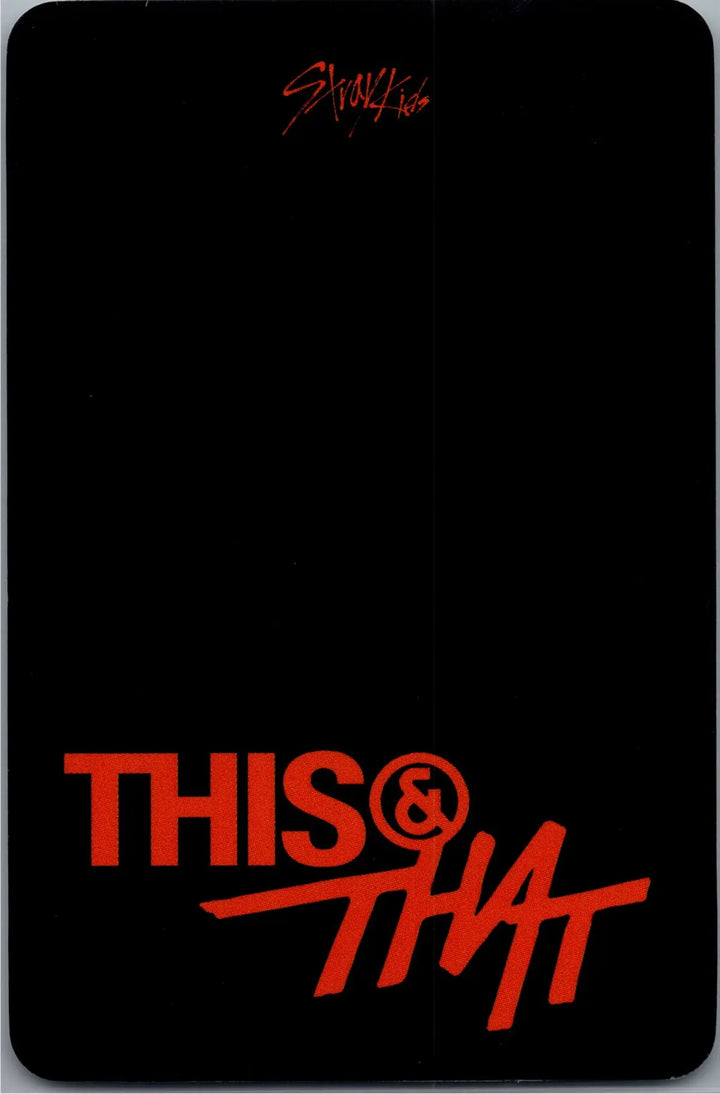Stray Kids "THIS &amp; THAT" - BlueDreamMedia Pre-Order Benefit Photocard [26.08.11]