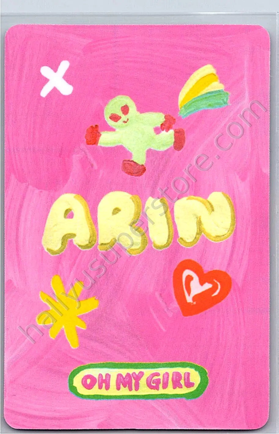 OH MY GIRL - Arin - Dear OHMYGIRL album photocard omg bear version