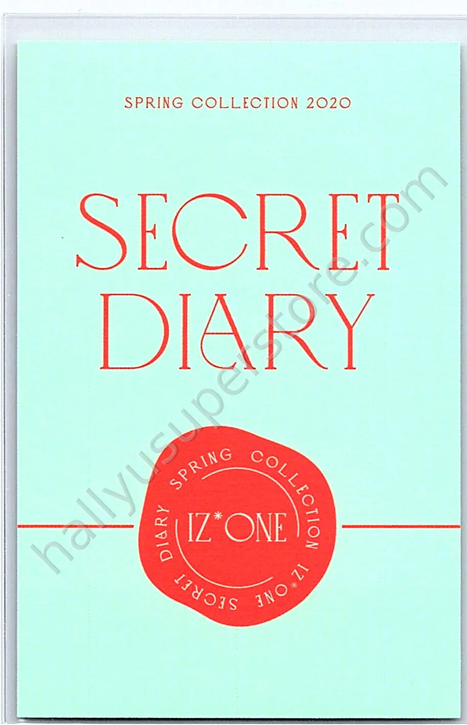 IZ*ONE - Lee Chaeyeon - SPRING COLLECTION 2020 “SECRET DIARY” calendar version polaroid set