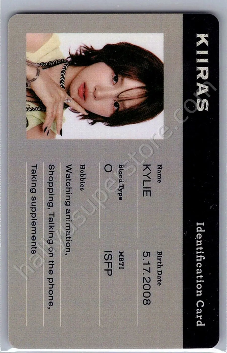 Kiiras - Kylie - Kill Ma Bo$$ album ID CARD