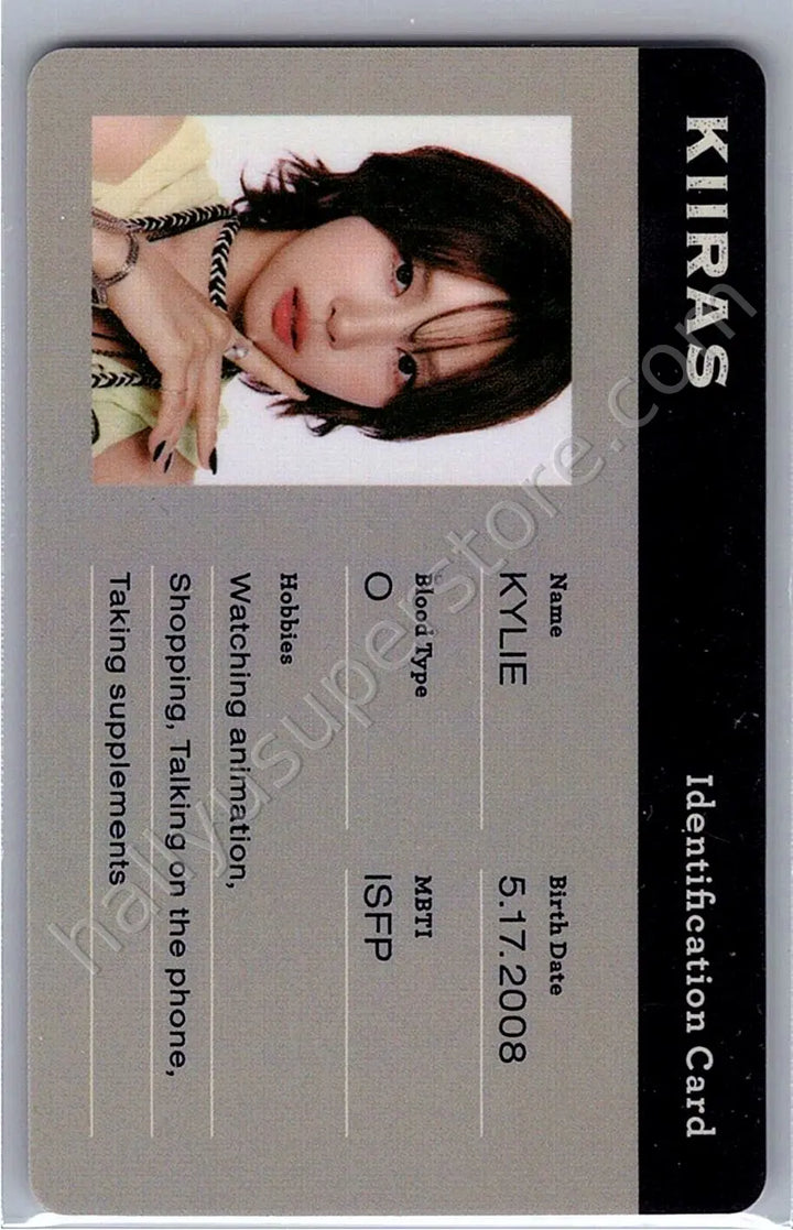 Kiiras - Kylie - Kill Ma Bo$$ album ID CARD